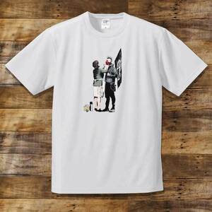 BANKSY バンクシー　モヒカン　パンク マザコン　ストリートアート　Tシャツ 新品　送料込　男女兼用　ユニセックス SからXXL選べる