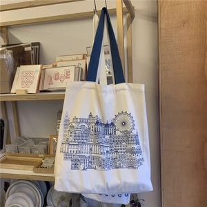 The National Gallery Tote Bag/ナショナルギャラリー バッグ/エコバッグ/トートバッグ/建物柄