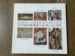 近代日本美術史におけるパリと日本　MODERN JAPANESE ART AND PARIS　東京国立近代美術館