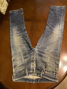 2013年 メキシコ製 リーバイス Levi's 501 xx デニムパンツ 縦落ち ヒゲ 蜂の巣 インディゴ 激色 4032 スモールe /検索 bigE 赤耳 66 大戦 