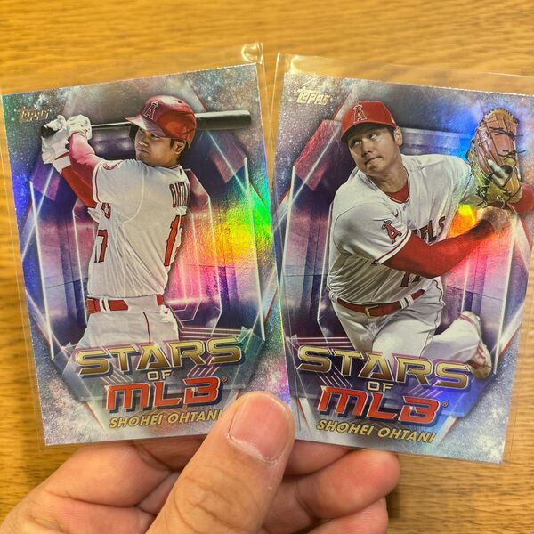 topps大谷翔平ホームラン王MLB 2023 バッティングピッチャー2枚セット Topps 大谷翔平