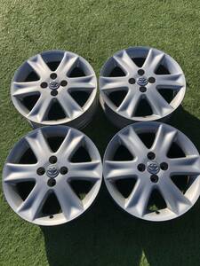 美品　トヨタ ヴィッツ 純正アルミホイール　90系　RS 16×6.0J OFF＋51 PCD100/4穴 ハブ径54mm 4本セット　ライズ　ロッキー