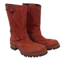 即決★美品 8.4万 Thee OLD CIRCUS ジ オールドサーカス CB-413 スモーキーレザー エンジニアブーツ 41 SMOKEY RED【送料無料】_画像2