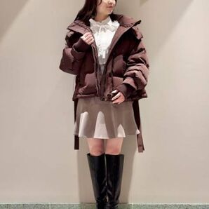 snidel Sustainableショートダウンジャケット