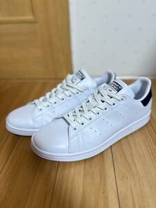 アディダス スタンスミス adidas stan smith スニーカー 27cm ホワイト ネイビー 1円スタート