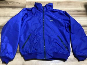 patagonia パタゴニア p6 シェルドシンチラジャケット　ナイロンジャケット ブルーXグレー　ＵＳＡ製 三角タグ　ＸＬサイズ　美品