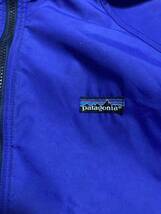 patagonia パタゴニア p6 シェルドシンチラジャケット　ナイロンジャケット ブルーXグレー　ＵＳＡ製 三角タグ　ＸＬサイズ　美品_画像3