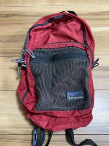 Patagonia patagonia p6 rackpack rucksack 80s 90s 20 литров красный x black free size Используется одежда