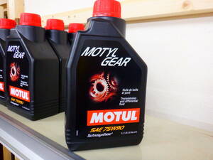  immediate payment mochu-ru gear oil MOTYL GEAR 75W90 1L 1 pcs from 5ps.@ till postage unchanged 