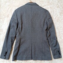 ZARA ザラ テーラードジャケット ブレザー 総柄 メンズ 46Mサイズ相当 ストレッチ 伸縮性_画像6