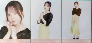 乃木坂46　生写真　３種コンプ　佐藤璃果　メッシュニット