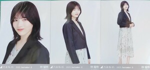 乃木坂46　生写真　３種コンプ　林瑠奈　オフィスカジュアル　