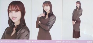 乃木坂46　生写真　３種コンプ　佐藤楓　リブチェンジワンピース