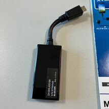 ほぼ新品です。ELECOM MHL変換アダプタ 　DH-MHLAD01BK　スマホ　動画出力　microB（オス）HDMI　TYPE A（メス）_画像2