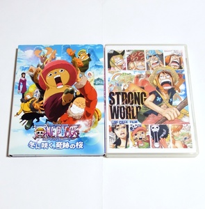 即決　ONE PIECE THE MOVIE エピソードオブチョッパー+ 冬に咲く　ストロングワールド　DVD　ワンピース