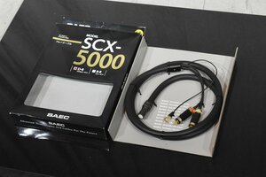 SAEC サエク SCX-5000 フォノケーブル 約1.3m