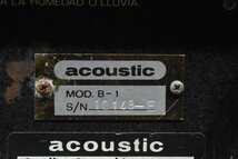 acoustic アコースティック B-1 ベースアンプ ヘッドアンプ_画像7