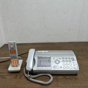 E812★Panasonicファクシミリ FAX 電話機 KX-PW607-S 子機付き