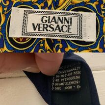 VERSACE VINTAGE 90s GIANNI VERSACE ジャンニ ヴェルサーチ ヴィンテージ MADE IN ITALY イタリア 柄 ドット シルクネクタイ アーカイブ_画像5