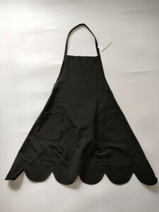 未使用タグ付き　COMME des GARCONS GIRL コムデギャルソンガール　20AW ウールギャバエプロン　ブラック　Sサイズ