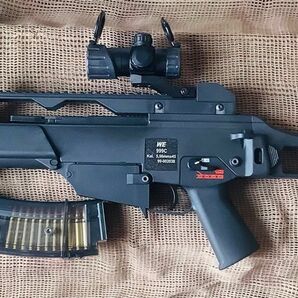 　WE G36C スタンダード電動ガン　ドットサイト付き