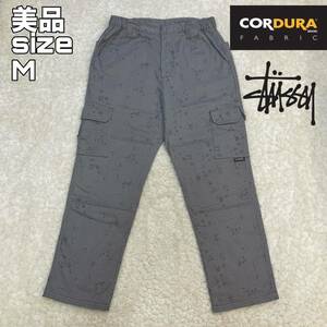 美品 CORDURA ナイトカモ STUSSY カーゴパンツ M コーデュラ ステューシー Tactical Pants