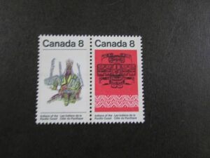 33　カナダ；太平洋岸のインディアン　2種完　1974