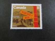 33　カナダ；Winnipeg100年　1種完　1974_画像1