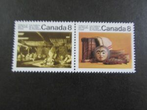 33　カナダ；ネイティブアメリカン　2種完　1974