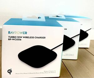 【SoftBankセレクション】RAVPower ワイヤレス充電器×3個