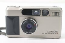 CONTAX コンタックス T2 コンパクト フィルム カメラ CARL ZEISS SONNAR 38mm F2.8 T* 42877-K①_画像1