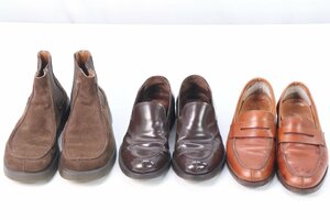 【3点】 PRADA プラダ GEORGE COX ジョージコックス JOHN LOBB ジョンロブ ローファー ブーツ レザー 革靴 サイズ6～7 まとめ 0267-HA