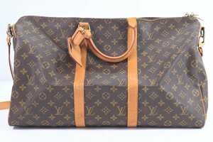 LOUIS VUITTON ルイヴィトン モノグラム キーポル50 バンドリエール 2WAY ハンドバッグ ショルダー ボストン トラベル 旅行 かばん 9024-HY