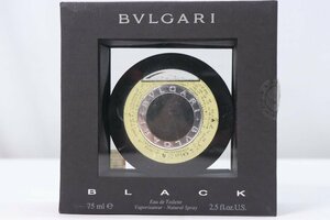 BVLGARI ブルガリ ブラック オードトワレ EDT EAU DE TOILETTE 75ml 残量9割程 香水 フレグランス メンズ 男性 イタリア製 0434-HA