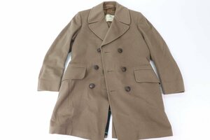 Aquascutum アクアスキュータム コート Pure Wool ウール ロング丈 ベージュ 系 裏地 チェック メンズ 9727-NA