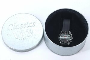 VAN JAC classics クロノグラフ クォーツ デイト メンズ 腕時計 ケース付 300個限定 0292-N