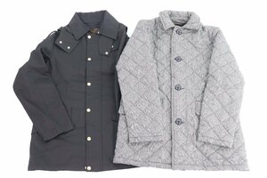 【2点】MACKINTOSH マッキントッシュ スコットランド ジャケット アウター 上着 キルティング ナイロン サイズ38 ブラック 0311-HA