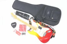 Fender フェンダー Player Plus プレイヤープラス Stratocaster ストラトキャスター Tequila Sunrise エレキギター ソフトケース付 0539-HA_画像1