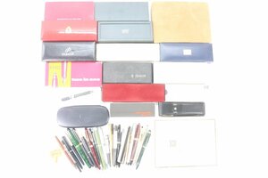 【大量まとめ】 MONTBLANC PARKER CROSS SAILOR 等 ボールペン シャーペン まとめ売り 文具 筆記用具 0835-B