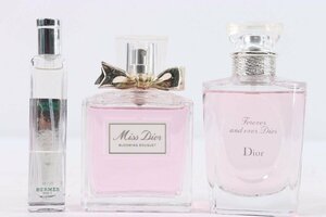 【3点】DIOR ミス ディオール フォーエヴァーアンドエヴァー HERMES エルメス ナイルの庭 EDT オードトワレ 香水 まとめ 1052-HA