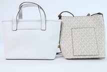 【3点】MICHAEL KORS マイケルコース MK柄 ショルダー トート ハンド 鞄 かばん バッグ カバン レディース まとめ 0060-Y①_画像5