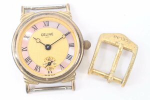 CELINE セリーヌ 5401 スモセコ シェル文字盤 クォーツ レディース 腕時計 フェイスのみ 1097-N