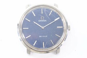OMEGA オメガ DE VILLE デビル TOOL104 手巻き 腕時計 フェイスのみ ネイビー文字盤 1166-N