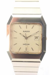 RADO ラドー DIASTAR ダイヤスター 129.0325.3 クォーツ デイト メンズ 腕時計 0388-N