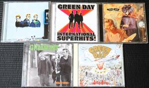 ◆Green Day◆ グリーン・デイ 5枚まとめて 5枚セット 5CD International Superhits, Insomniac, Warning, Dookie 送料無料 送料無料