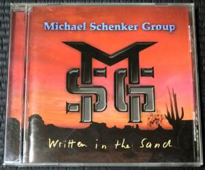 ◆Michael Schenker Group◆ マイケル・シェンカー・グループ Written in the Sand 国内盤 CD ■2枚以上購入で送料無料