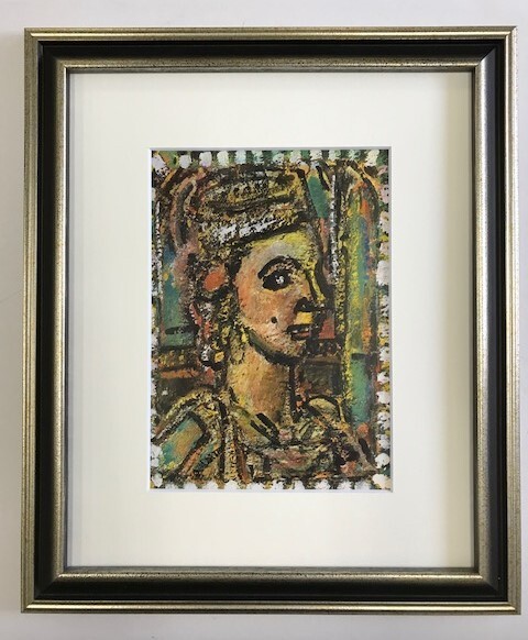 【特価】 ≪ ジョルジュ・ルオー ≫ エリオグラビュール THEDORA 1962年 GEORGES ROUAULT