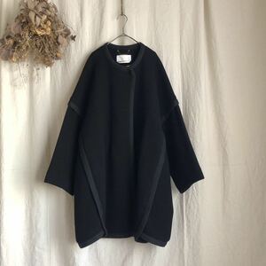 レア Chloe クロエ 16AW ブランケット コート 36 BLACK 定価305.000円(税別)