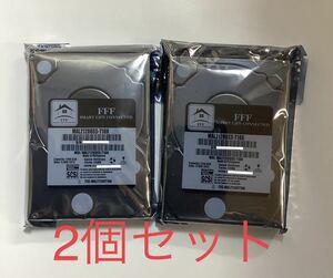 MARSHAL マーシャル 内蔵 ハードディスク HDD 2.5インチ 1.2TB 10000rpm SAS MAL21200SS-T10K/2個セット【再生品】