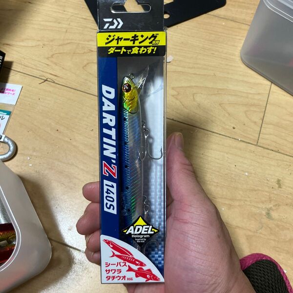 【サワラキャスティングに！】ダイワ (DAIWA) オフショアルアー ダーティンZ 140S アデルマイワシ